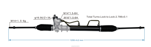 XF8F02731 Repuestos De Motos En Costa Rica | cremallera de dirección asistida 57700-29100 HYUNDAI/KIA