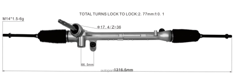 XF8F02631 Repuestos De Motos En Costa Rica | cremallera de dirección asistida kd31-32-110 MAZDA