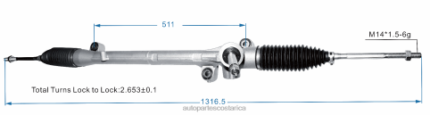 XF8F02648 Autopartes Costa Rica | cremallera de dirección asistida k011-32-110m MAZDA