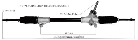 XF8F02836 Mayorista Repuestos De Motos | cremallera de dirección asistida 23641782 WULING