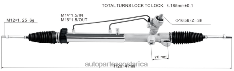 XF8F02650 Autopartes Mayorista | Cremallera de dirección asistida rm500 44200-bz021 PROTON/PERODUA