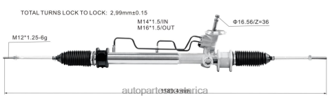 XF8F02651 Repuestos De Motos En Costa Rica | cremallera de dirección asistida pw891905 pw825852 PROTON/PERODUA