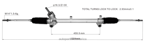 XF8F02831 Repuestos De Motos En Costa Rica | cremallera de dirección asistida 10138018 ROEWE