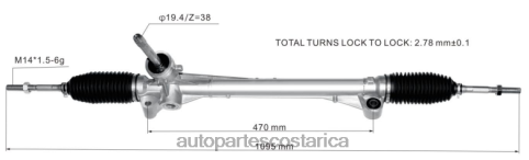 XF8F02833 Repuestos De Motos San Jose | cremallera de dirección asistida 23863012 ROEWE