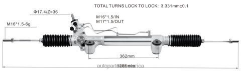 XF8F02471 Repuestos De Motos En Costa Rica | Cremallera de dirección asistida 44250-0k710 44250-0k660 44250-0k820 TOYOTA