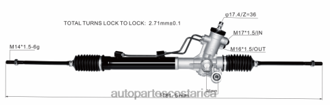 XF8F02492 Repuestos De Motos Alajuela | cremallera de dirección asistida 44250-42032 TOYOTA