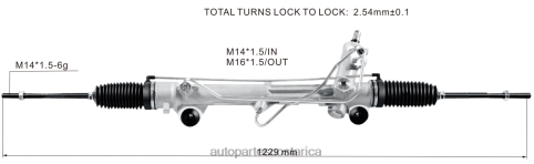 XF8F02677 Mayorista De Auto Repuestos | cremallera de dirección asistida 2r3z-3504-barm FORD