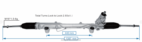XF8F02427 Mayorista De Auto Repuestos | cremallera de dirección asistida 2h2422055b VOLKSWAGEN