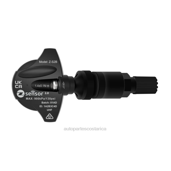 Autopartes Mayorista | Sensor tpms de repuesto volvo oe - oe p/n 31341893 frecuencia 433mhz XTZR1878 vástago de válvula de metal - negro